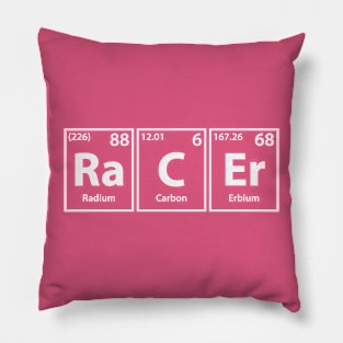 Racer (Ra-C-Er) Periodic Elements Spelling Pillow