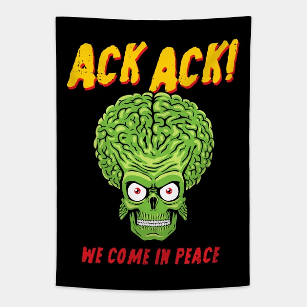 Ack Ack! Tapestry by SunsetSurf