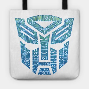 Optimus Prime jazz arcee Tote