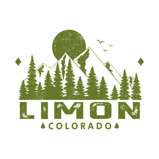 Limon Colorado Mountain Souvenir T-Shirt