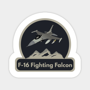 American F-16 Jet Fighter Magnet