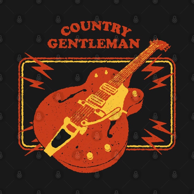 Country Gentleman Guitar by Daniel Cash Guitar