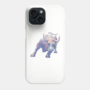 The Charging Bull of Wall Street Phone Case