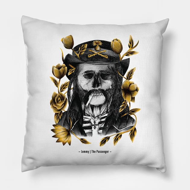 Lemmy – The Passenger X Pillow by XMatVilchez