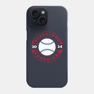 Guardians Baseball 24 Phone Case