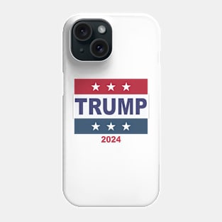 Trump 2024 2024 Election Vote Trump Political Presidential Campaign Phone Case