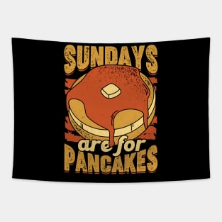 Sundays Are For Pancakes Baking Lover Gift Tapestry