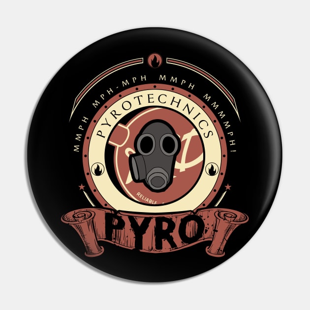 Pyro - Red Team Pin by FlashRepublic