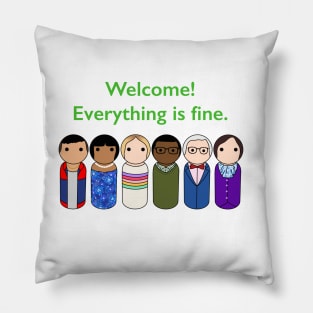 Welcome! Pillow