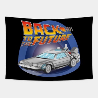 Back To The Future Tapestry