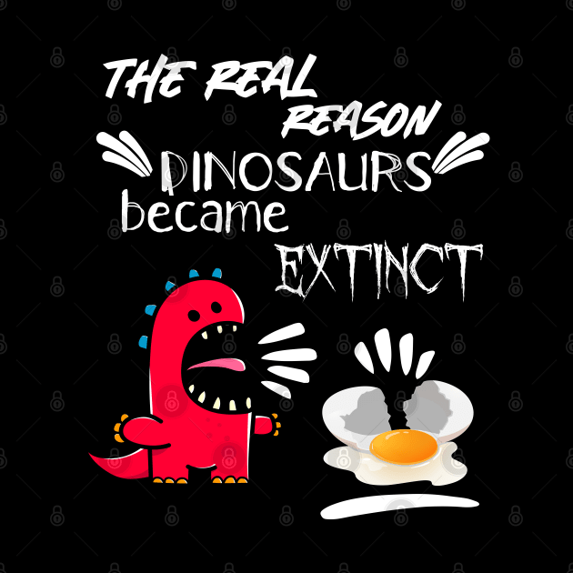 The real reason dinosaurs became exctinct by OCEAN ART SHOP