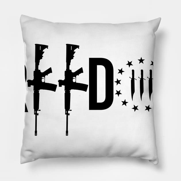 Freedom! Pillow by American Heritage