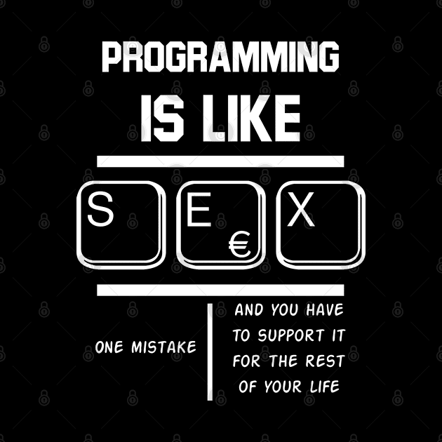 PROGRAMMING IS LIKE SEX by rodmendonca