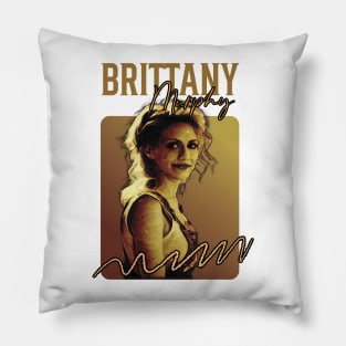 Brittany Murphy // Retro 90s Aesthetic Pillow