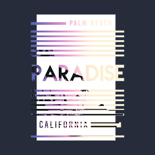 California Paradise Palm Beach T-Shirt