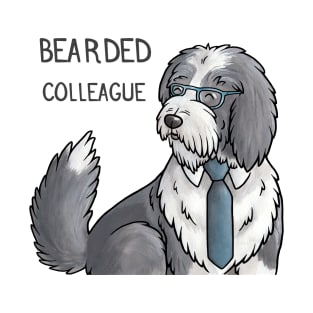 Bearded Colleague (Collie) T-Shirt