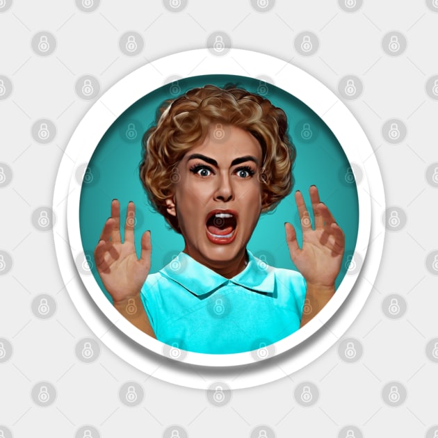 Joan Crawford - Trog Magnet by Zbornak Designs