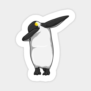 Penguin at Hip Hop Dance Dab Magnet