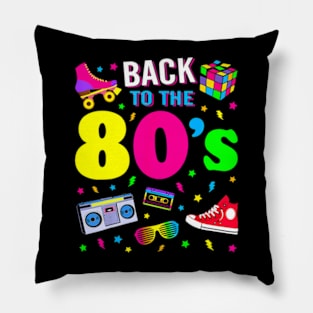 Back To 80S 1980S Eighties Costume Party Pillow