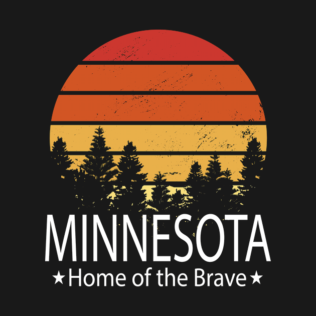 Minnesota, Home of the brave, Minnesota State by TahudesignsAT