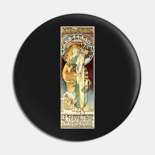 The Samaritan, Alphonse Mucha 1897 Pin