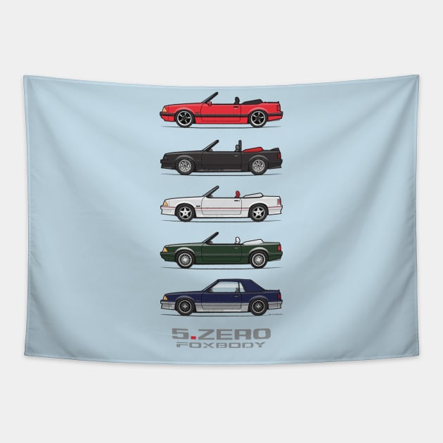 stang stances Tapestry by JRCustoms44