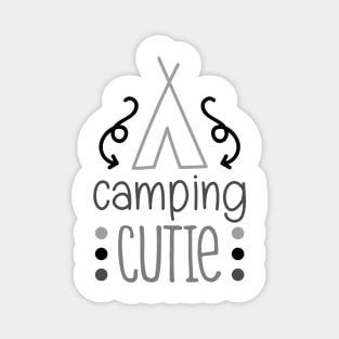 Camping Cutie Shirt! Camping Shirt, Outdoors Shirt, Hiking Shirt, Adventure Shirt Magnet