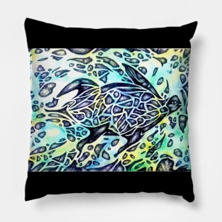 Sea Life Turtle Pillow