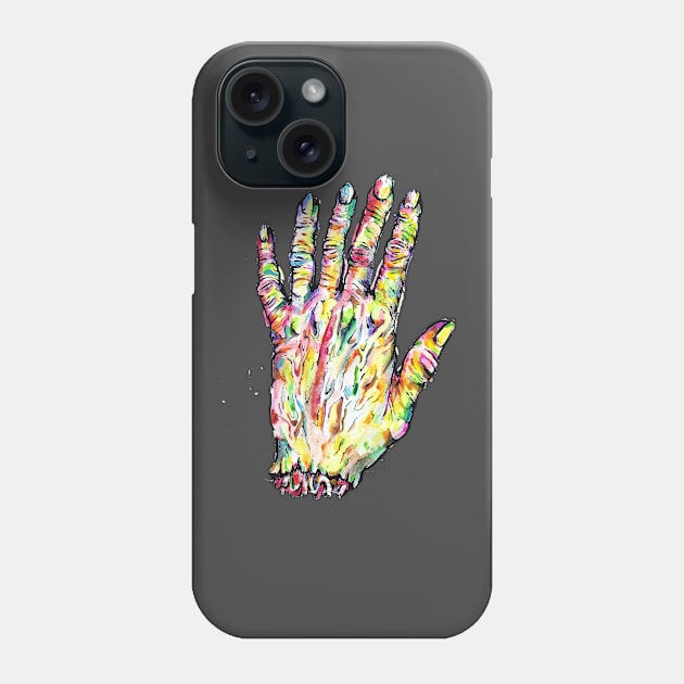 Six Fingered Hand of Glory Phone Case by Radical Burrow