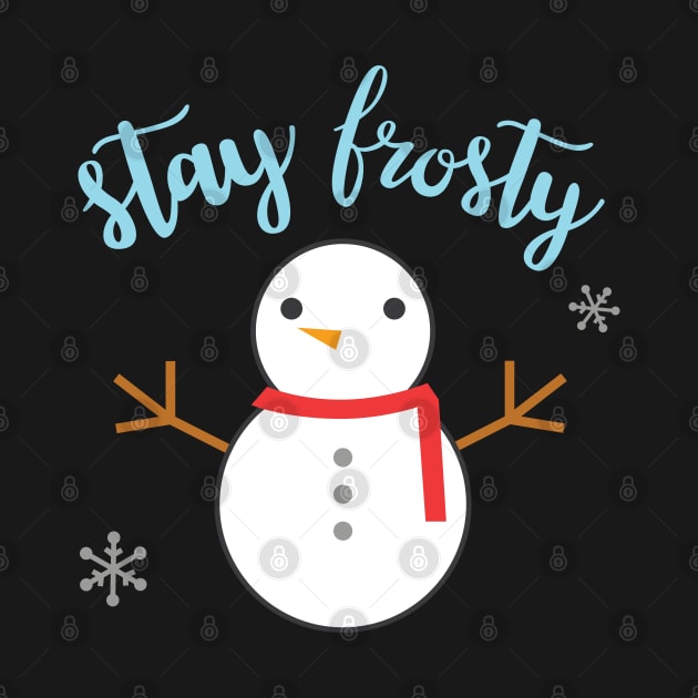 Cute Frosty Snowman by TheMoodyDecor