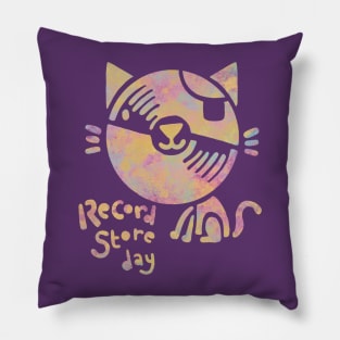 Record Store Day - Pirate Kitty Pillow