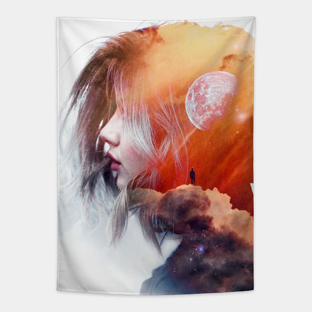 Walking On Clouds Tapestry by SeamlessOo