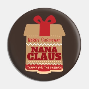 Nana Claus Pin