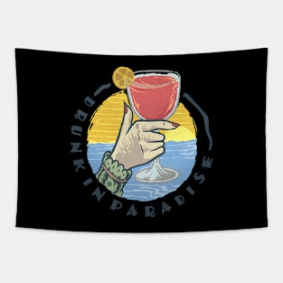 Drunkin Paradise Tapestry