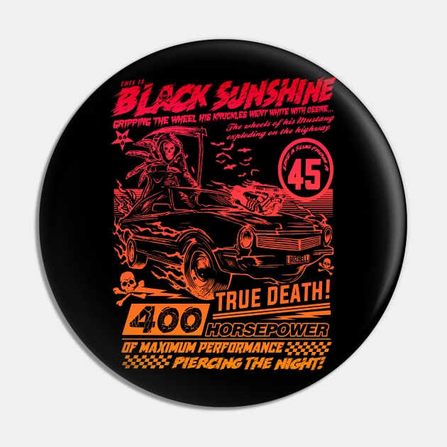 "BLACK SUNSHINE" (RED YELLOW HUE) Pin by joeyjamesartworx