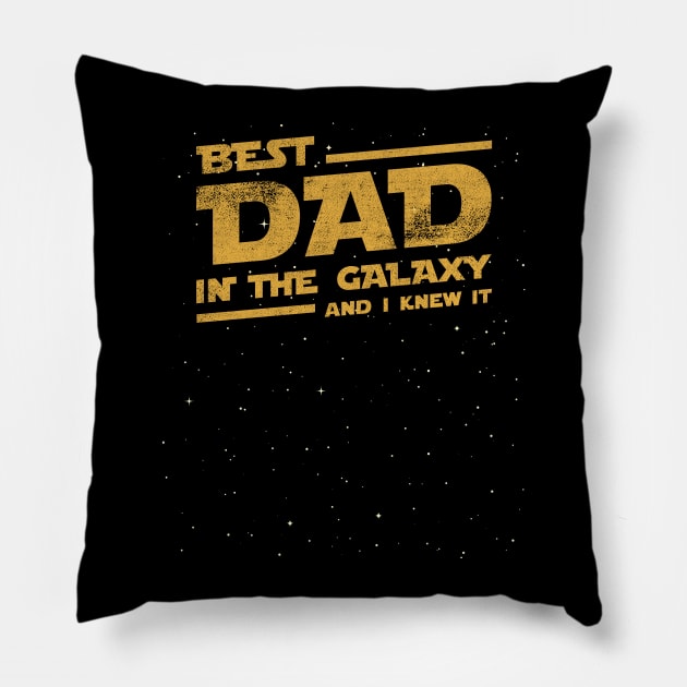 Best Dad Pillow by cowyark rubbark