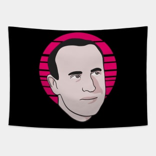 Boris Vian - Emmanuel Macron Lookalike Tapestry