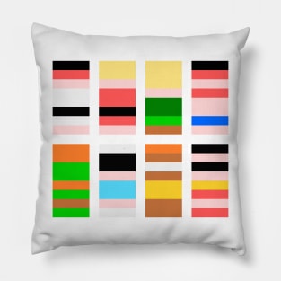 Minimal street fighter 2 Pillow