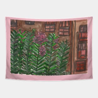 City Flowers Tapestry