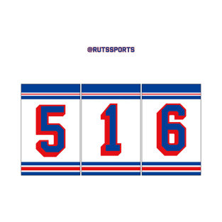 Rep your Area Code (NYR 516) T-Shirt