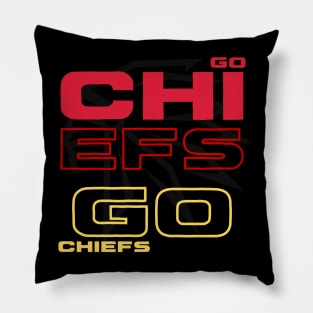 GO CHIEFS OF KANSAS CITY Pillow