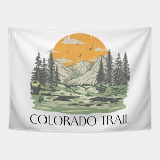 The Colorado Trail - CT - Thru Hike - BACKPACKER - CDT - Hiking, Camping, Backpacking, Thru-hiking, SHIRT, MUG, HOODIE, HAT, BAG, STICKER, MERCH, GEAR, SHOP, STORE, GIFT, SOUVENIR Tapestry