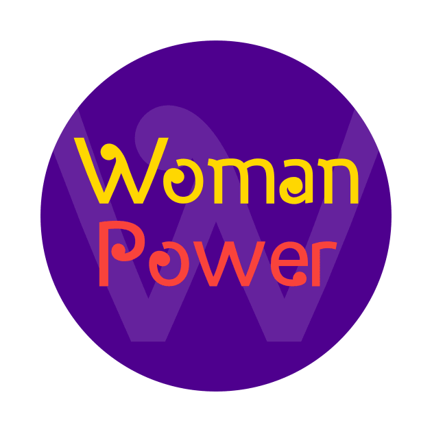 WOMAN POWER CIRCLE by Utopic Slaps