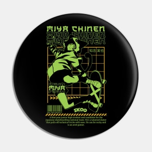 Miya green - Sk8 Pin