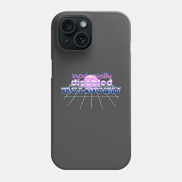 Incidentally disabled protagonist Classic Phone Case by discpeplum