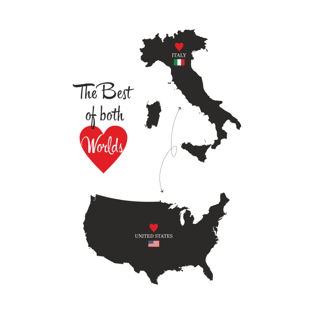 The Best of both Worlds - United States - Italy by YooY Studio