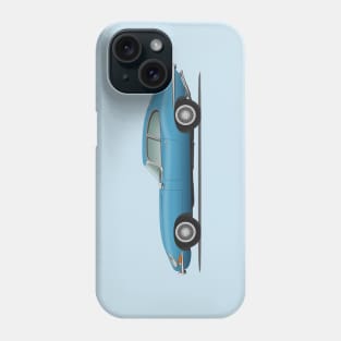 E Type Series 1 Coupe Cotswold Blue Phone Case