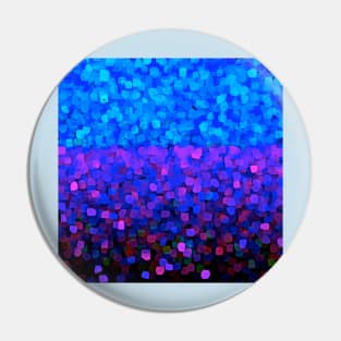 Glitter and Sparkle Blue Pin