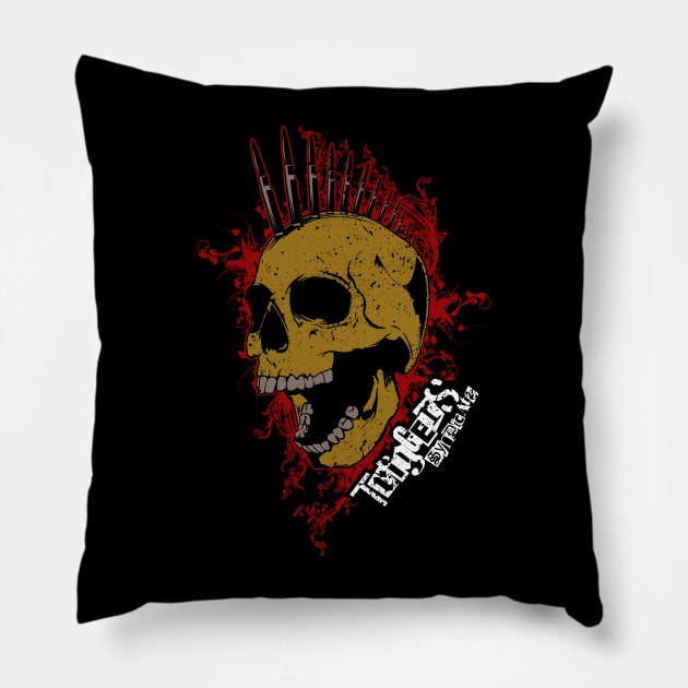 Triggers Punkrock Syndicate Pillow by Triggers Syndicate