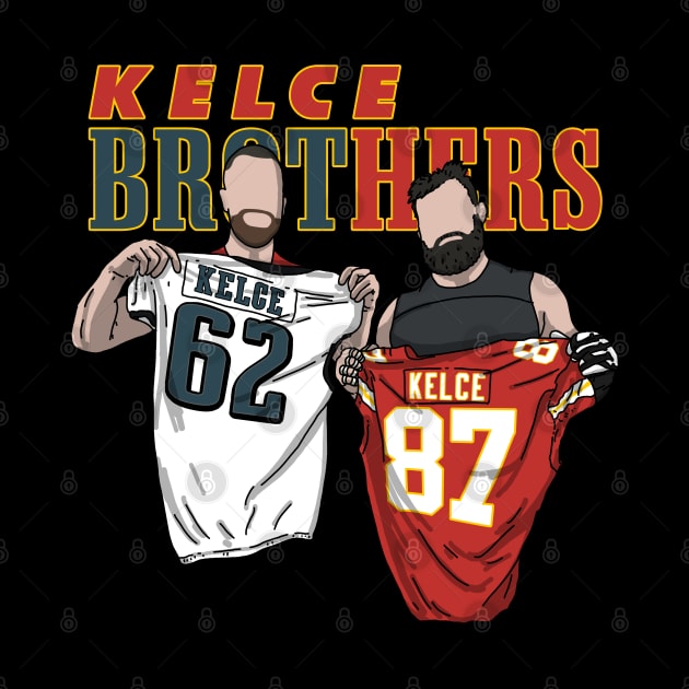 Kelce Brothers by mia_me